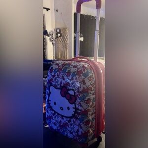 HEYS AMERICA UNISEX Sanrio HELLO KITTY SPINNER LUGGAGE PINK